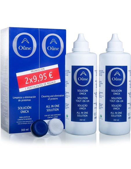 Oûne Solución Única para lentes de contacto blandas