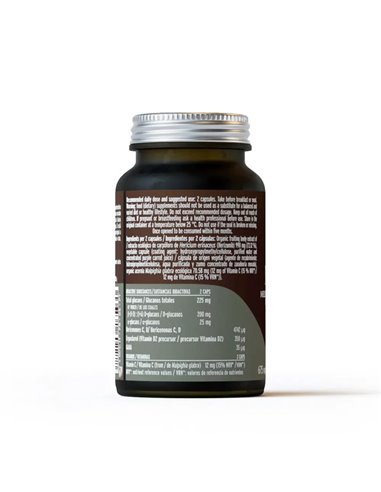 Mico Leo Extracto de Hericium - Melena de León - 72 cápsulas  674 mg.