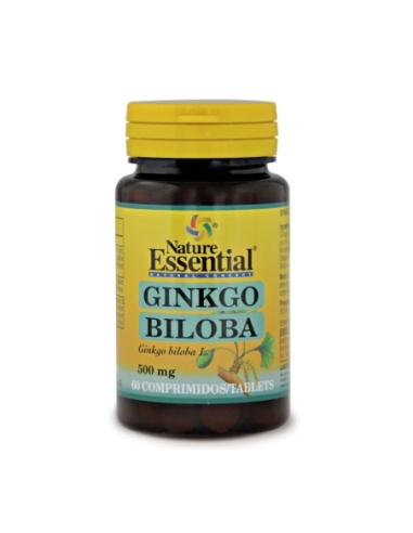 Nature Essential Ginkgo Biloba 500mg 60 Comprimidos