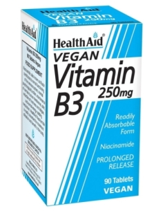 HealthAid Vitamina B3 (Niacinamida) 250mg 90comp