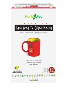 Herbodiet Favorece Tu Circulac 20 Fil