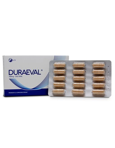 Duraeval 768mg 15 capsulas MSR Lab