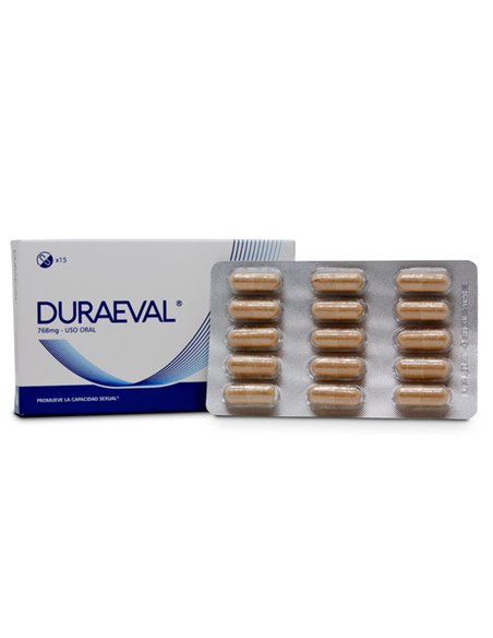 Duraeval 768mg 15 capsulas MSR Lab