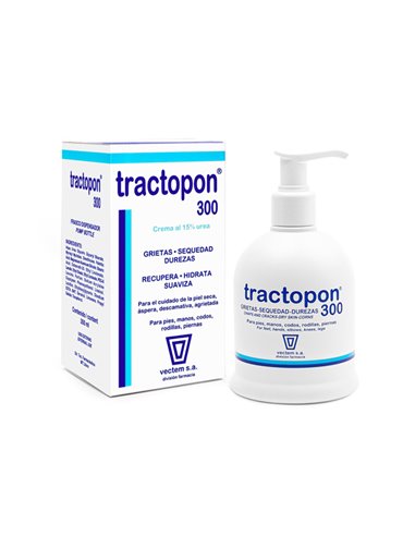 Tractopon 300 15% Urea Cream: Hidratación profunda para pieles secas y agrietadas