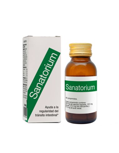 Sanatorium Ayuda a la Regularidad Intestinal (48 Comprimidos) - Santiveri