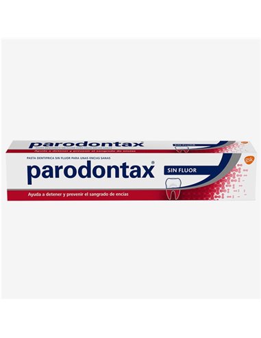 Parodontax Sin Flúor 75ml: Encías sanas y aliento fresco
