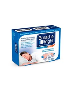 Breathe Right 30 Tiras Pequeñas: Respira y duerme mejor