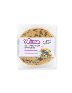 Hamburguesa Seitan Algas y Berenjenas bio 160g Ahimsa