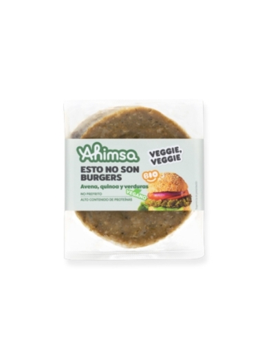 Hamburguesa Avena Quinoa y Verduras Bio 160g AHIMSA