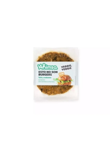 Hamburguesa tofu y alga wakame Bio 160 g AHIMSA