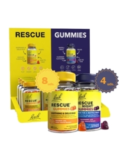 Expositor Rescue Gummies Dia y noche 12 uds Bach