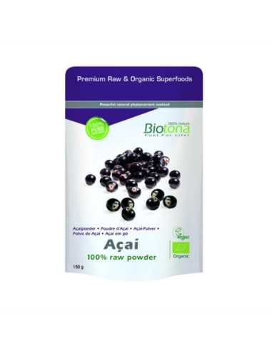 Acai raw polvo superfood bio 150g Biotona