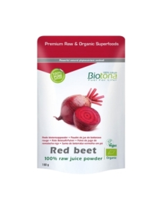 Red Beet (remolacha roja) polvo superfood bio 150g Biotona
