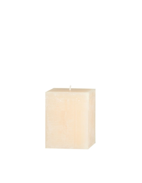 Vela Cuadrada Maciza 6x6x10 cm Decoragloba