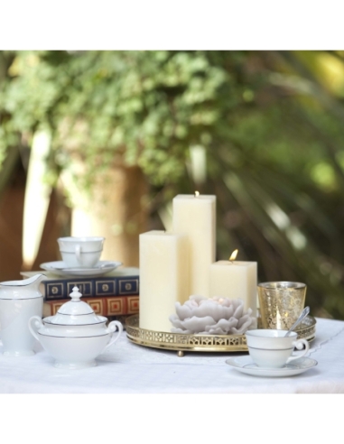 Vela Cuadrada Maciza