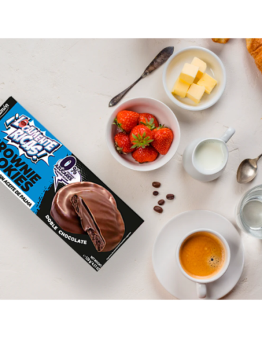 Galletas de Brownie doble chocolate 128g Dumon