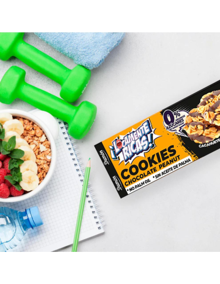Galletas de Cacahuete con chocolate 125g Dumon