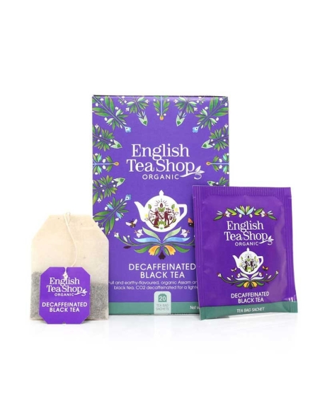 Te negro descafeinado Bio 20 filtros English Tea Shop