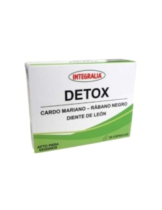 Detox (protector hepatico)30 capsulas Integralia