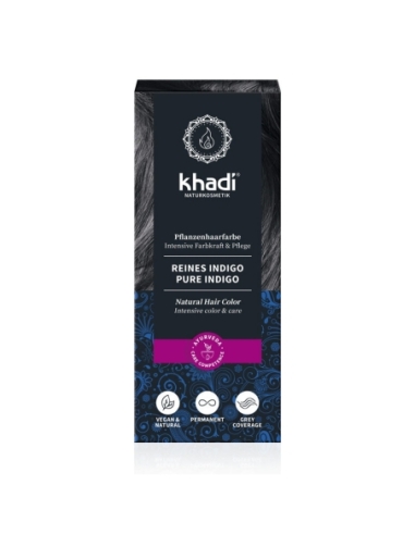 Tinte herbal Indigo 100% natural 100g Khadi