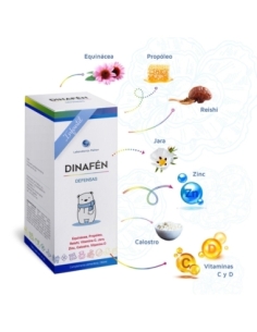Dinafen Jarabe Infantil (defensa) 250ml Mahen 2