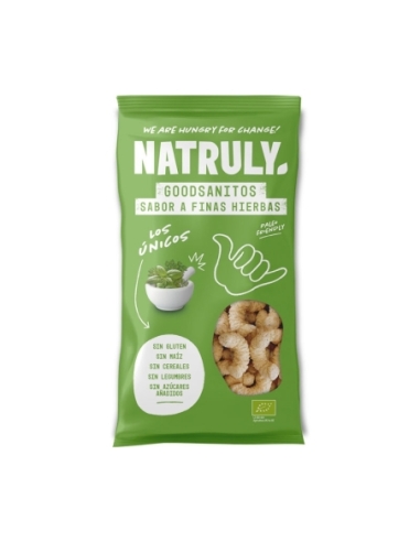 Gusanitos sabor Finas Hierbas BIO 70g Natruly