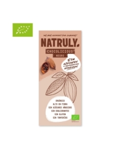 Tableta de Chocolate Negro BIO 85g Natruly 2