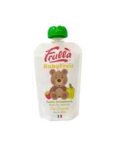 Pure Manzana y Fresa bio (caja 10u) Baby 100 g Frulla