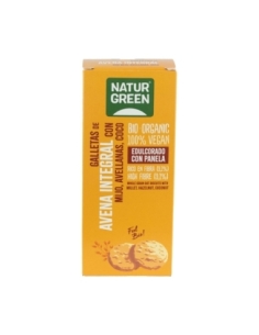 Galleta de avena integral con mijo