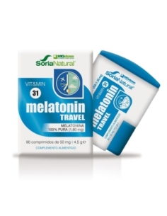 Vit&min 31 Melatonin Travel 50mg x 90 comp Soria Natural