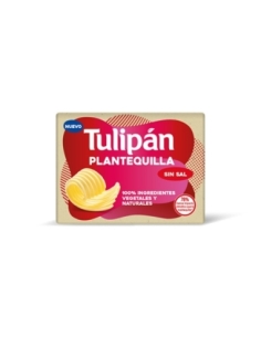 Plantequilla Bloque sin sal 250gr Tulipan