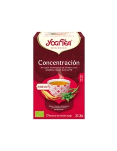 Yogi Tea Concentracion Bio 17 filtros