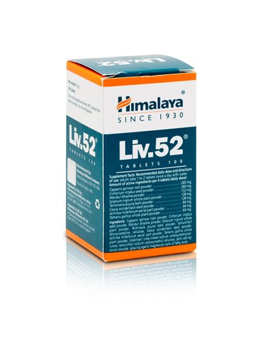 LIV.52 100 cápsulas Himalaya: Protege y revitaliza tu hígado