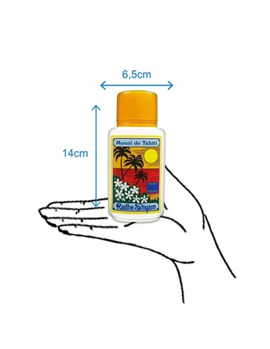 Aceite Monoi de Tahití Factor 6 150 ml Radhe Shyam: Bronceado Dorado y Piel Hidratada