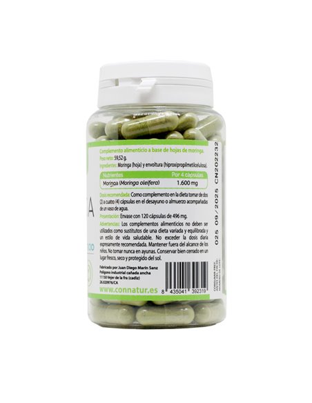Moringa Oleifera Bio 120caps Connatur