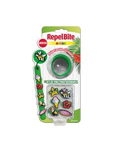 Repelbite Niños Pulsera Con Pins