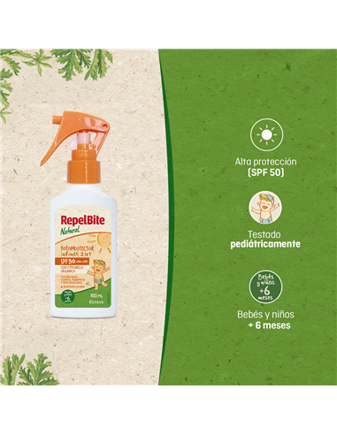 Repelbite Natural Fotoprotector Infantil 100 Mililitros