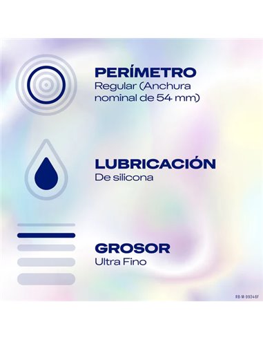 Durex Invisible Extra Sensitivo Preservativos 12 Unidades