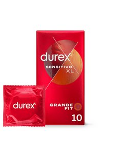 Durex Sensitivo Suave Extra Largo 10 Unidades
