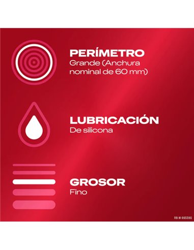 Durex Sensitivo Suave Extra Largo 10 Unidades