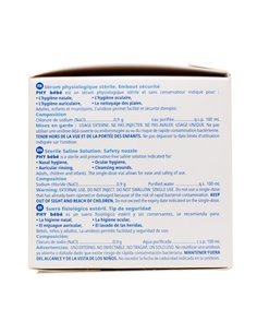 Suero Fisiológico Phy Bebé 30 Monodosis de 5 Mililitros 2