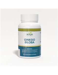 Ginkgo Biloba 700 Mg 100 comprimidos Sotya: Mejora tu memoria y circulación