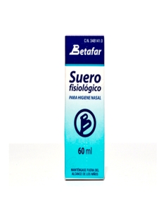 Betafar. Suero fisiológico para higiene nasal