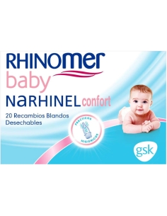 Rhinomer baby. 20 recambios blandos desechables 2